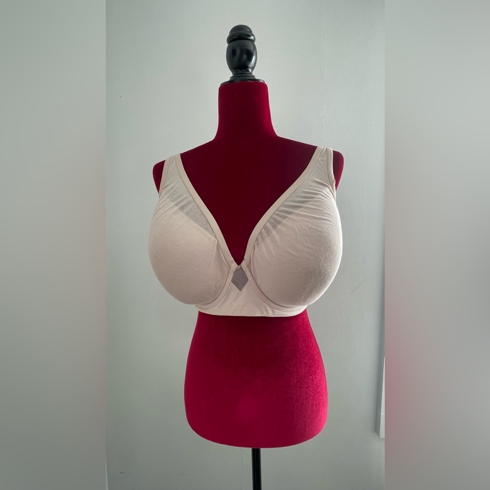 ThirdLove Cream V-Neck Bra size 38G